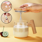 Electric Mixing Glass Coffee Mug