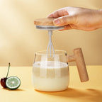 Electric Mixing Glass Coffee Mug