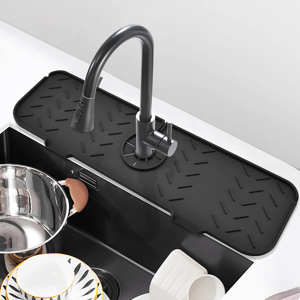 Splash Safe Silicone Faucet Mat