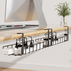 Desk Mate Dual Cable Management Trays