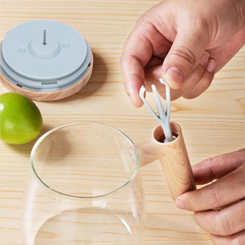 Electric Mixing Glass Coffee Mug