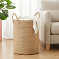Jute Rope Tall Storage Hamper