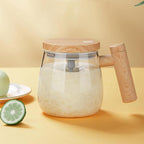 Electric Mixing Glass Coffee Mug