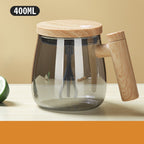 Electric Mixing Glass Coffee Mug
